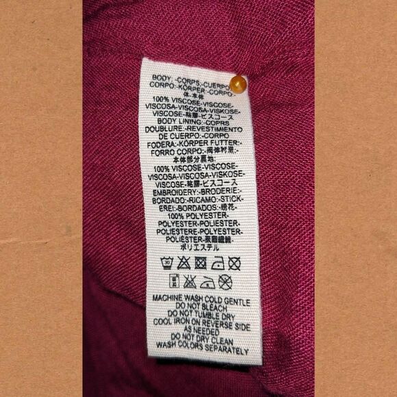 TR Free People Embroidered dress - EUC - Picture 6 of 7